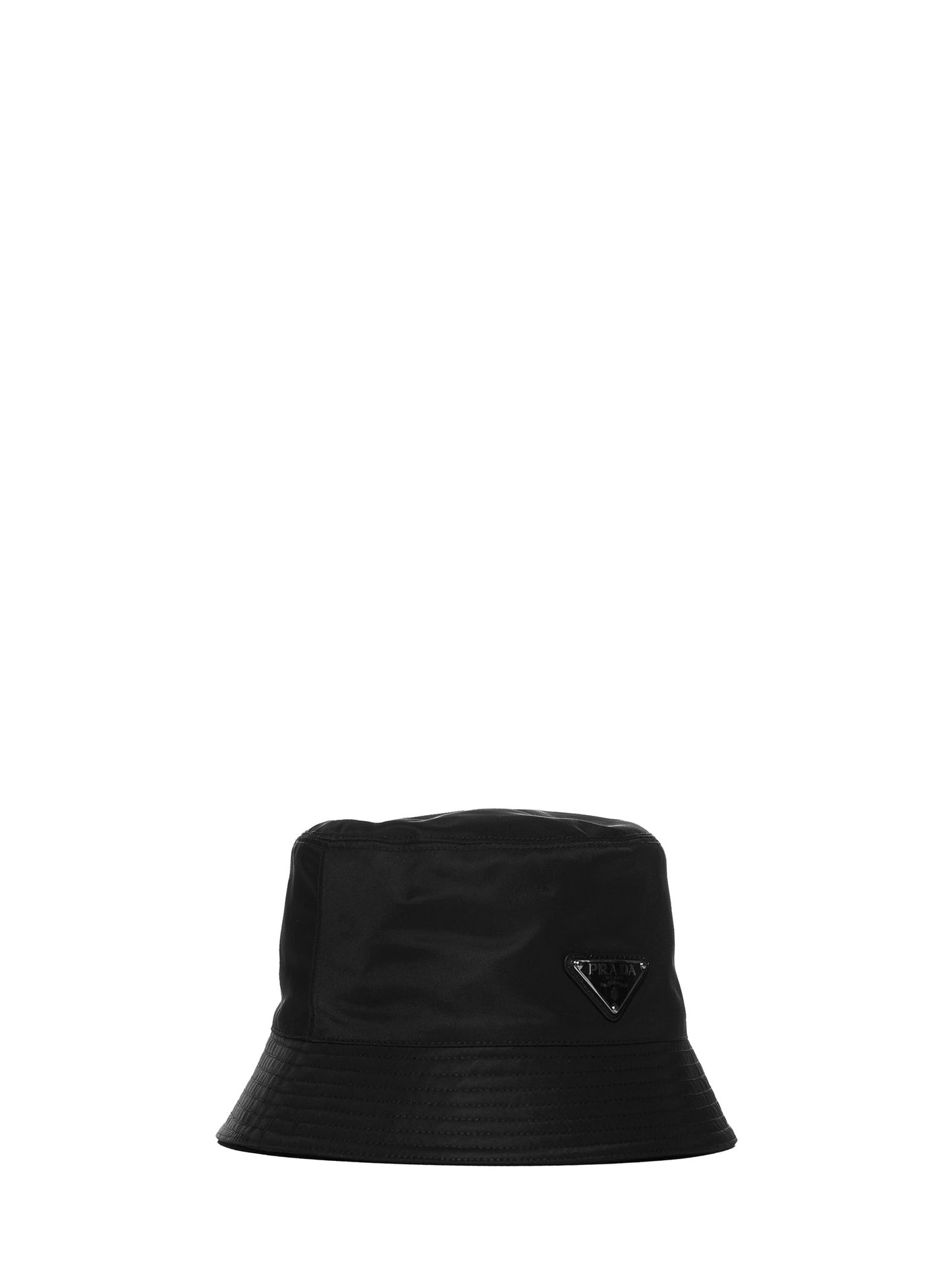 Black bucket hat in Re-Nylon