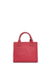 Burgundy Vanity Bag Midi handbag