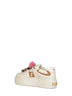 Sneakers platform Fendi Match bianche