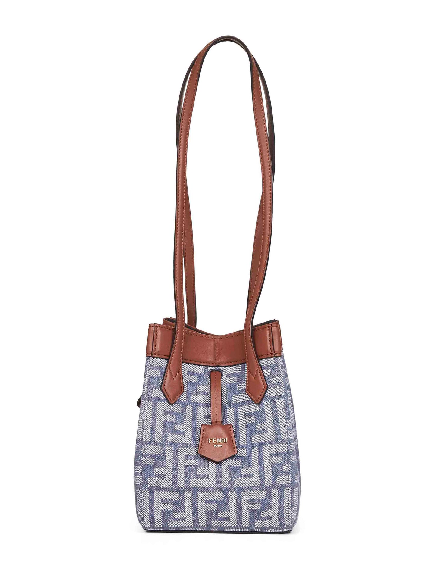 Blue Fendi Origami Mini minibag