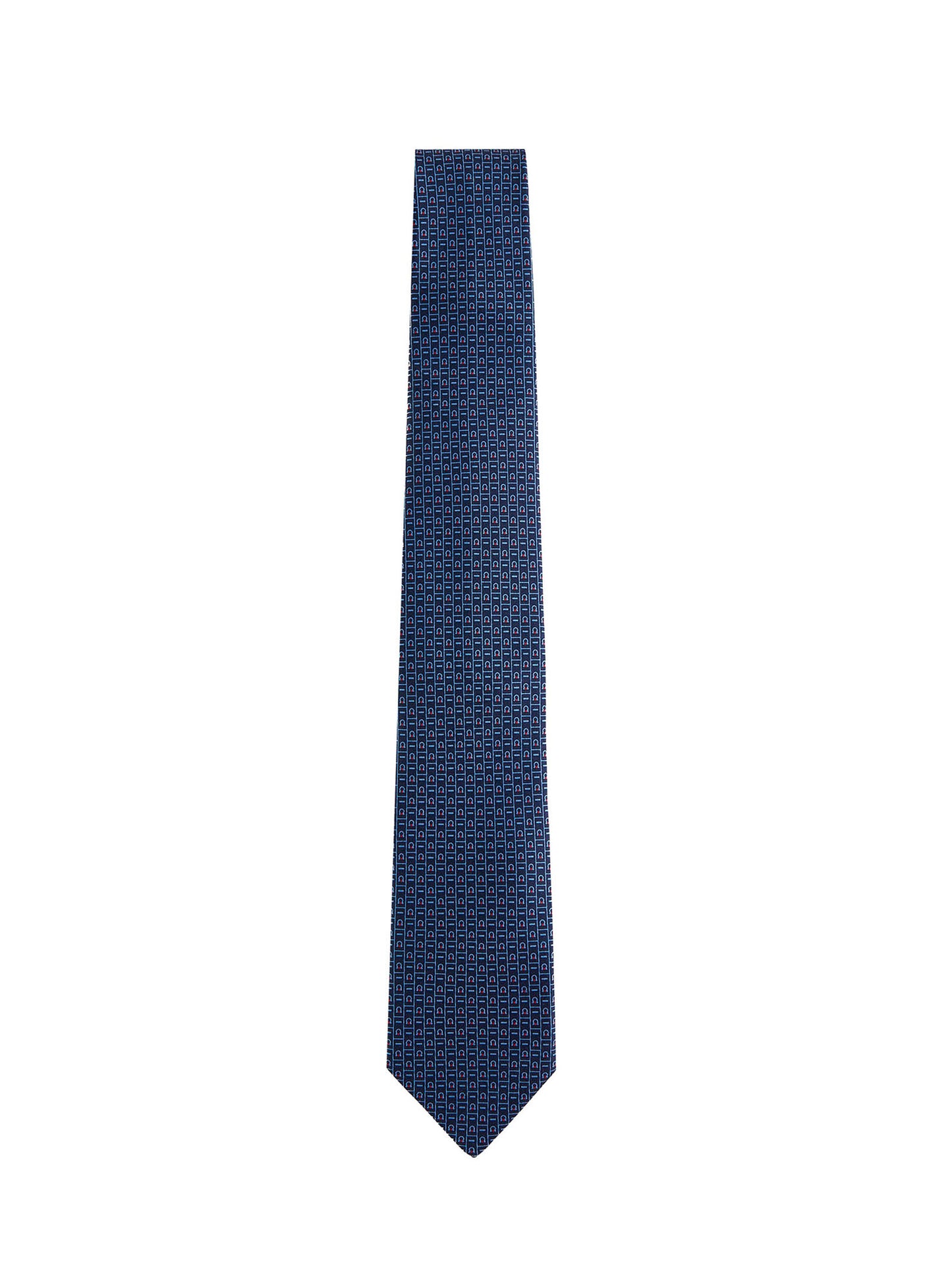 Gancini silk tie by Ferragamo