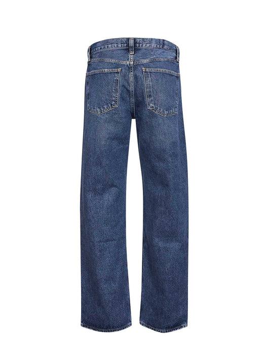 Jeans Arc 32" in denim rigenerativo blu