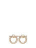 Gancini earrings with pearl by Ferragamo