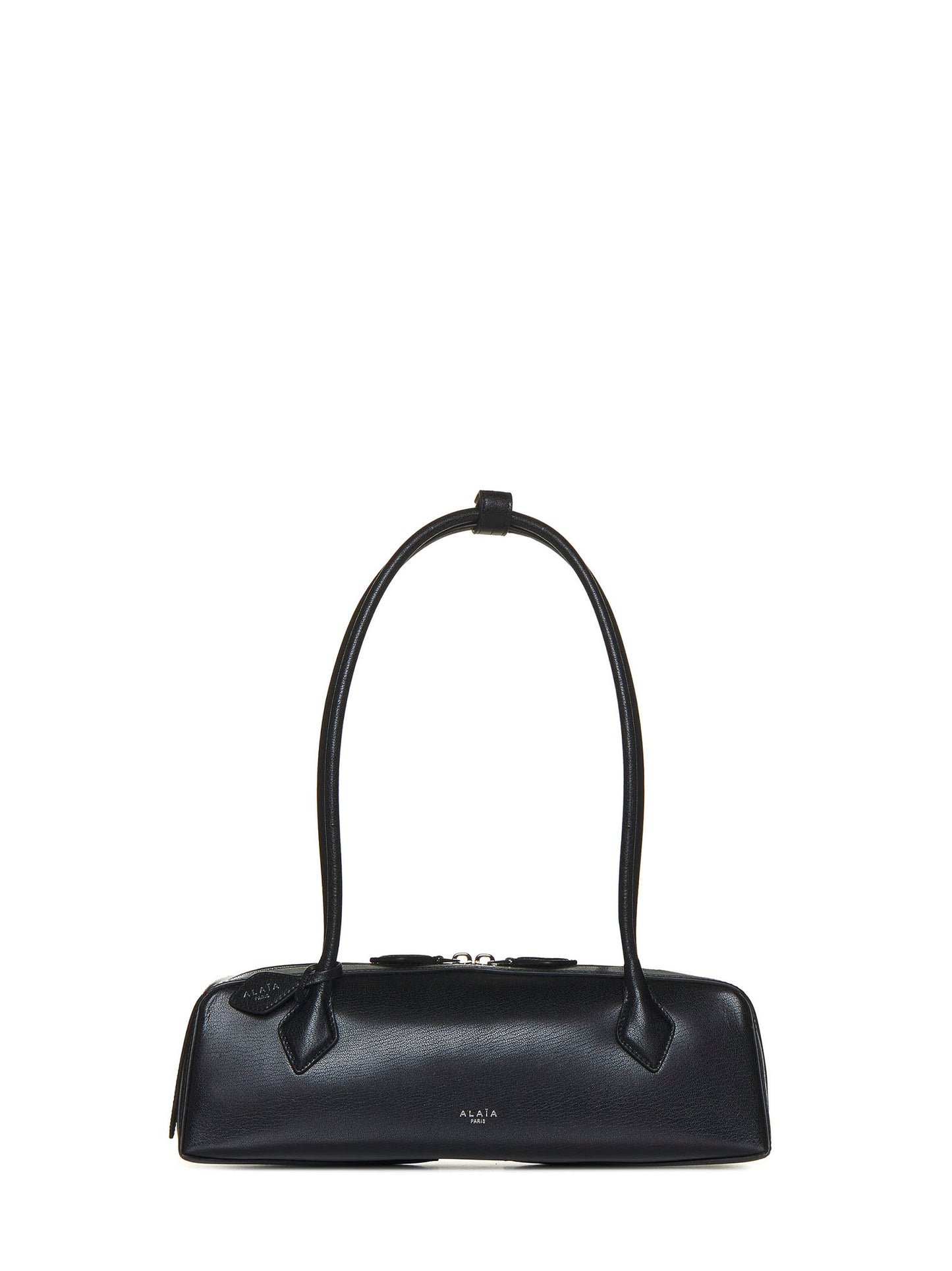 "Le teckel" medium bag in black leather