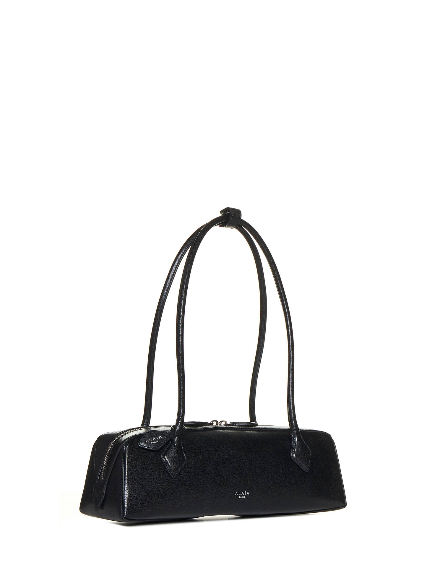 "Le teckel" medium bag in black leather