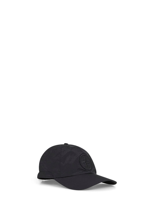 Black Nylon Metal baseball cap