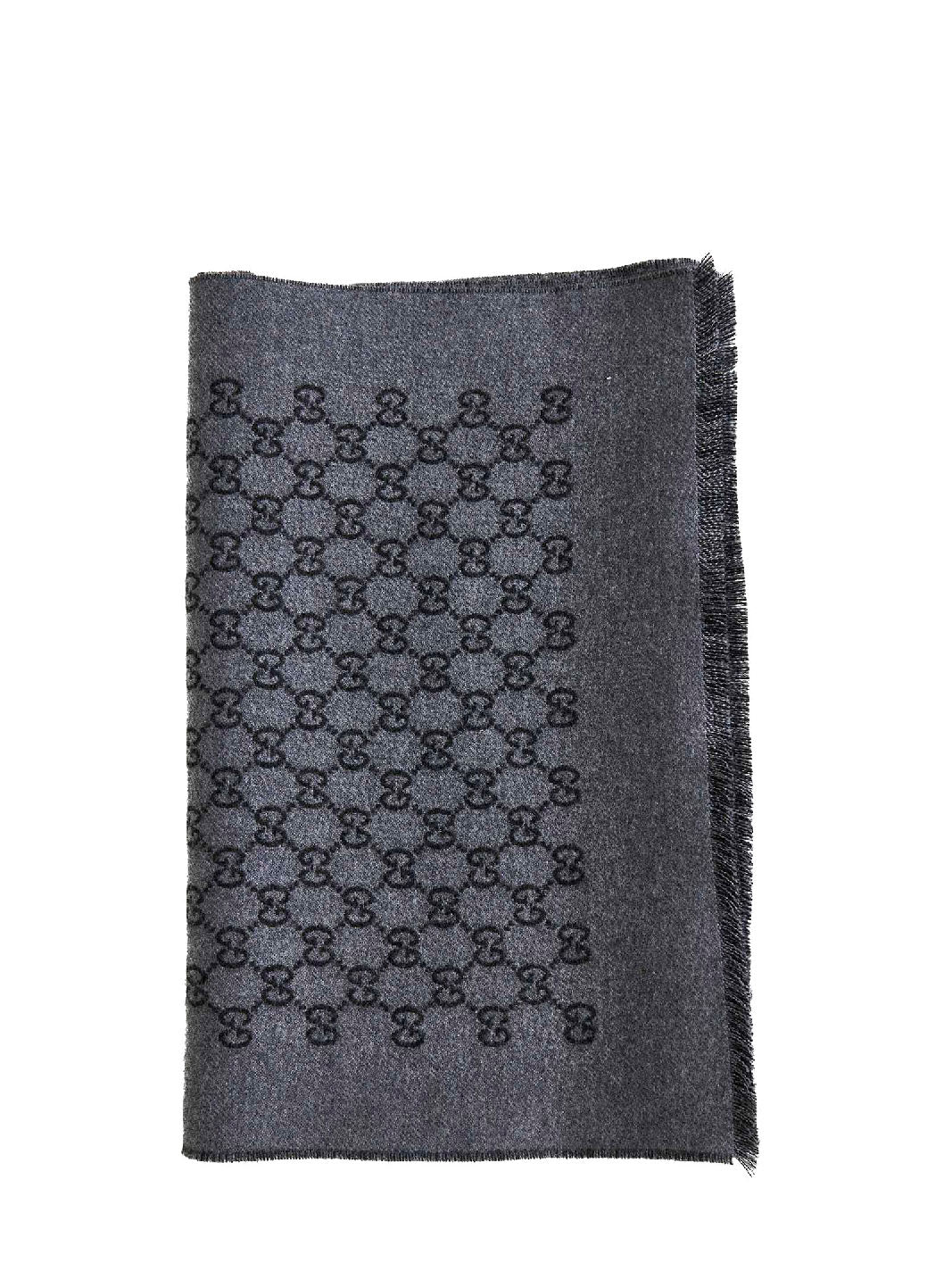 GG Jacquard Wool Scarf