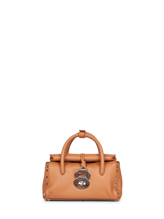Borsa "Dotta" Centauro Baby in pelle martellata <BR/>