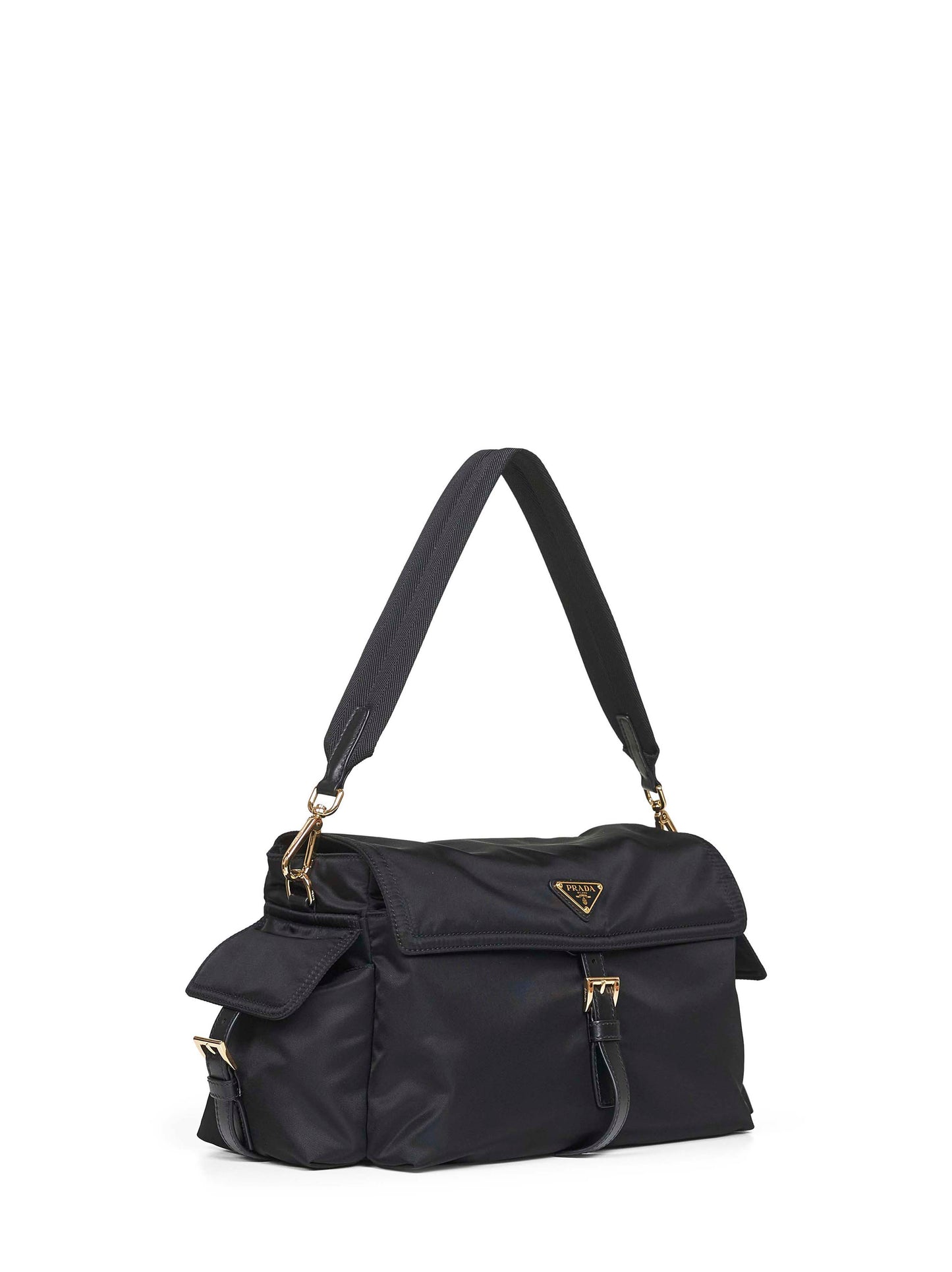 Black Prada Explore large shoulder bag