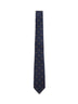 Jacquard silk tie with Bit detail