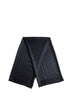Black organic silk shawl