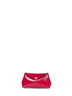 Red Mini T-lock clutch bag