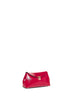 Red Mini T-lock clutch bag