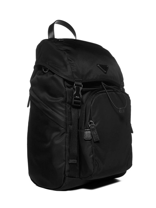 Zaino in Re-Nylon e Saffiano