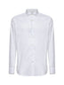 White cotton poplin shirt