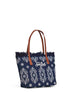 Borsa shopper City medium blu scuro