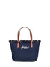 Borsa shopper City medium blu scuro
