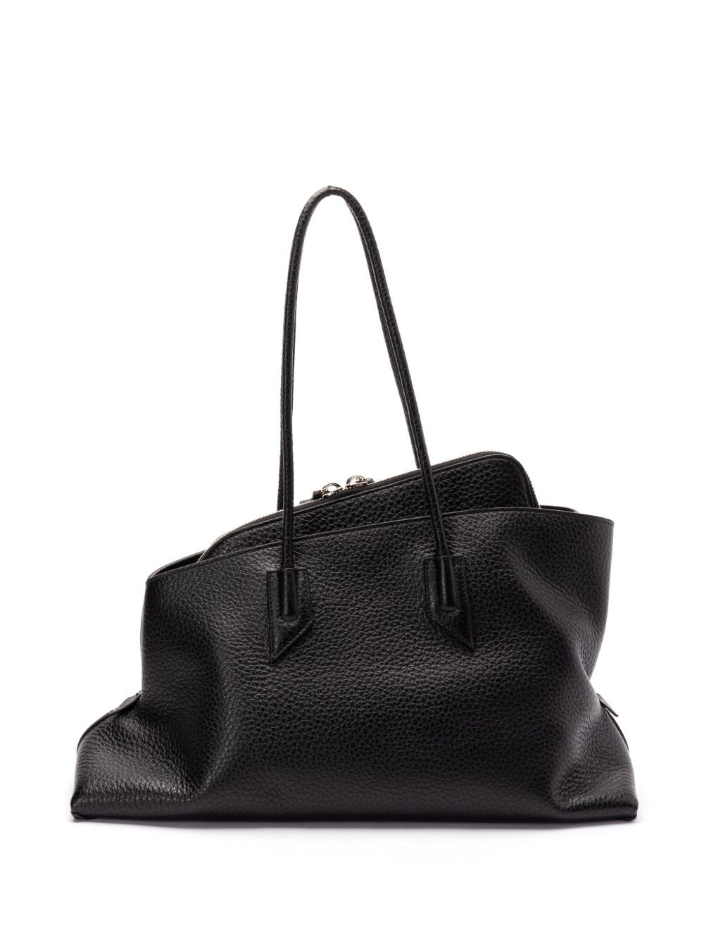 Black "La Passeggiata Medium" top handle bag