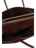 Brown "La Passeggiata Medium" top handle bag