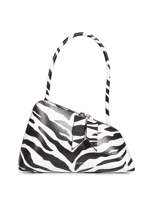 Black and white "Sunrise" shoulder bag
