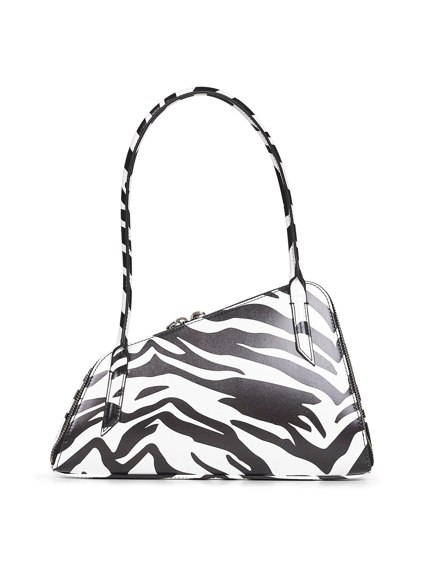Black and white "Sunrise" shoulder bag