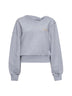 Grey cotton logo sweatshirt
