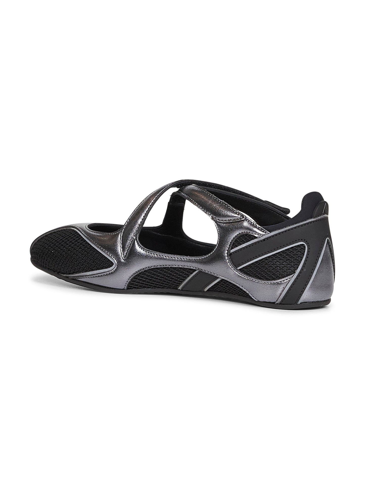 Ballerine flat "Floor 01" nere