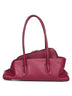 Borsa top handle "La Passeggiata Small" bordeaux