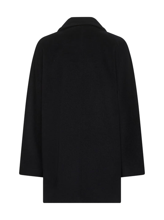 Black 101801 short Icon Coat REBUS coat