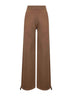 Brown wool knit NIGERIA trousers