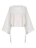 Maglia cropped FRAIS in lana bianca