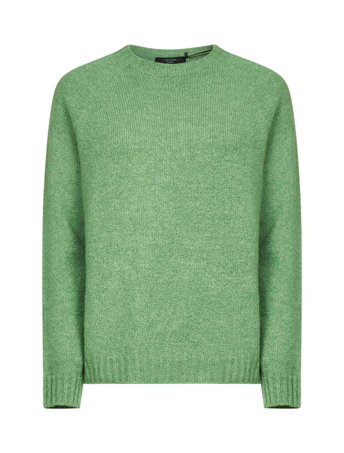 Green alpaca blend GHIACCI sweater