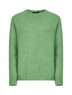 Green alpaca blend GHIACCI sweater