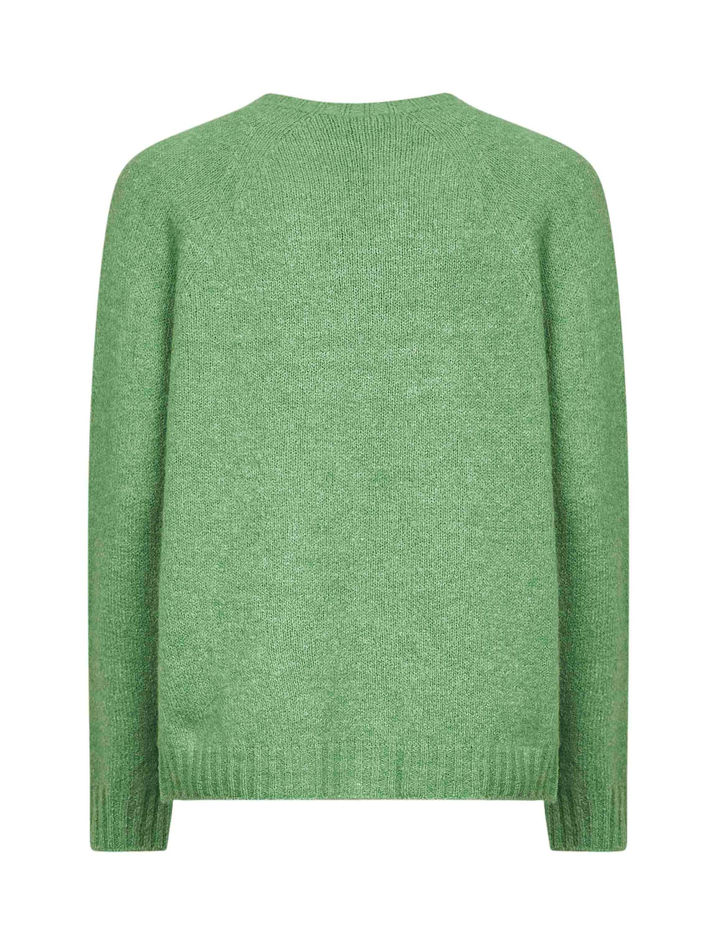 Green alpaca blend GHIACCI sweater