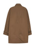 Hazel organic cotton oversized trench jacket