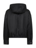 Blouson con cappuccio in Re-Nylon nero