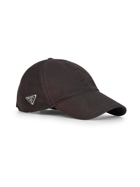 Brown cotton baseball cap