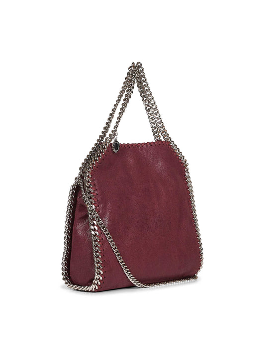 Borsa Tote Mini Falabella prugna