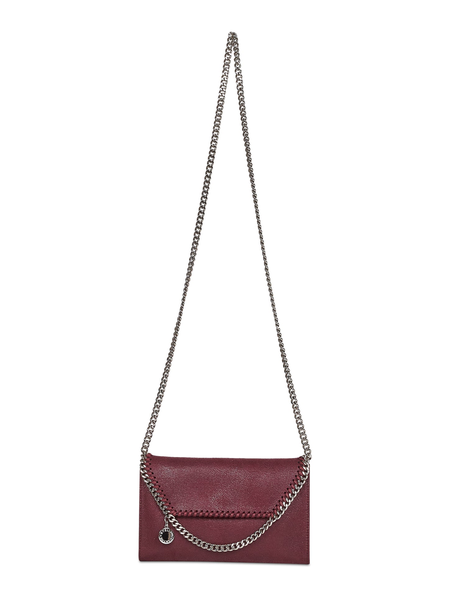 Plum Falabella Wallet Crossbody Bag