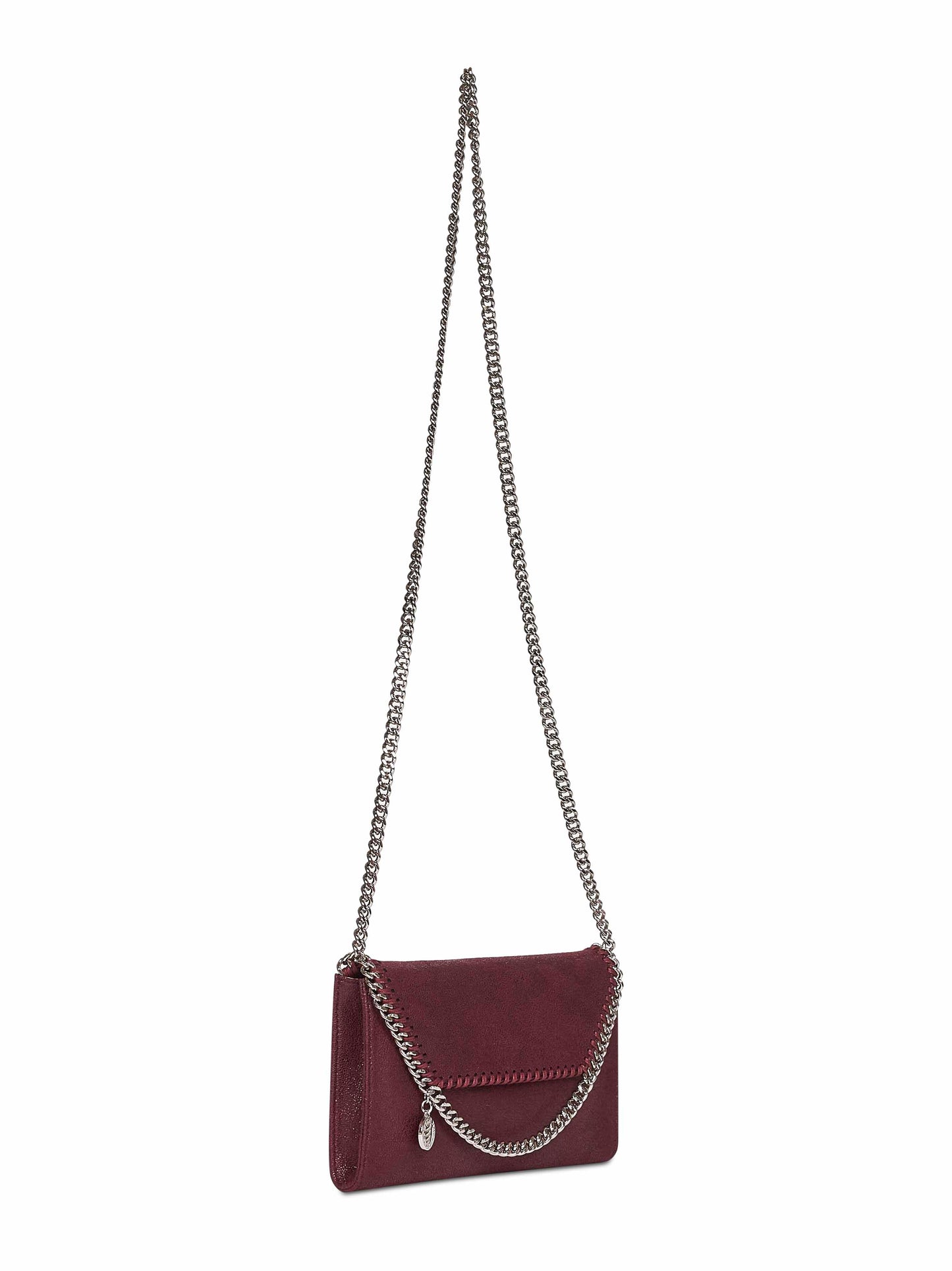 Plum Falabella Wallet Crossbody Bag