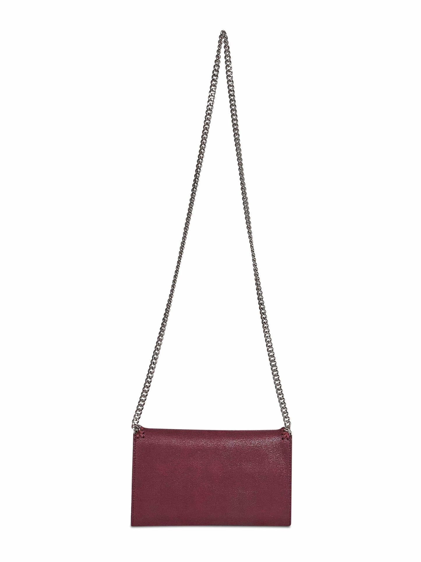 Plum Falabella Wallet Crossbody Bag