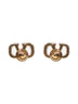 Gold VLogo Signature earrings