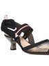 Colibri Slingback tacco medio in rete tecnica multicolor