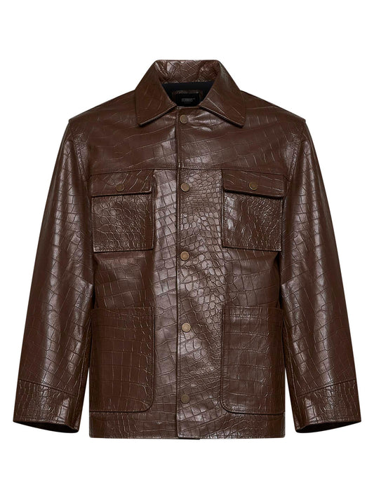 WORKJACKET-COFFEE FERMAS