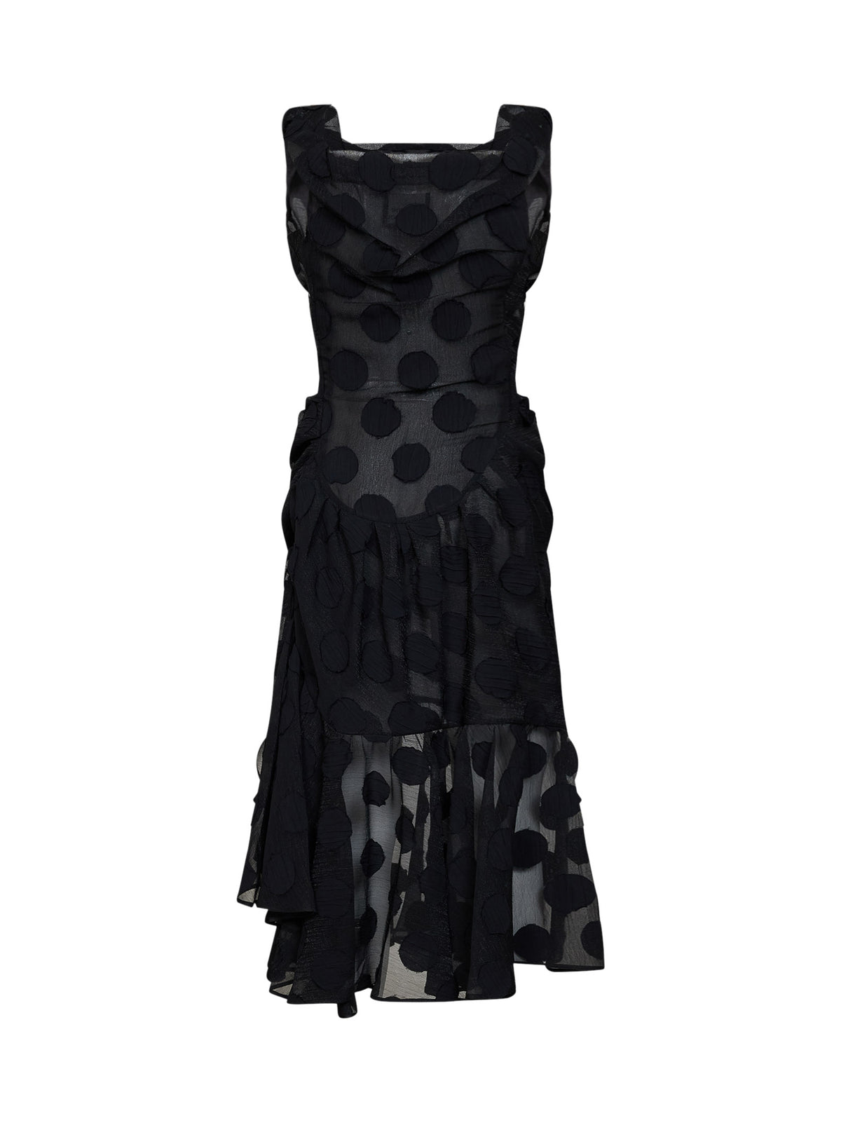 1101034SW01NOBLACKPOLKA VIVIENNE WESTWOOD