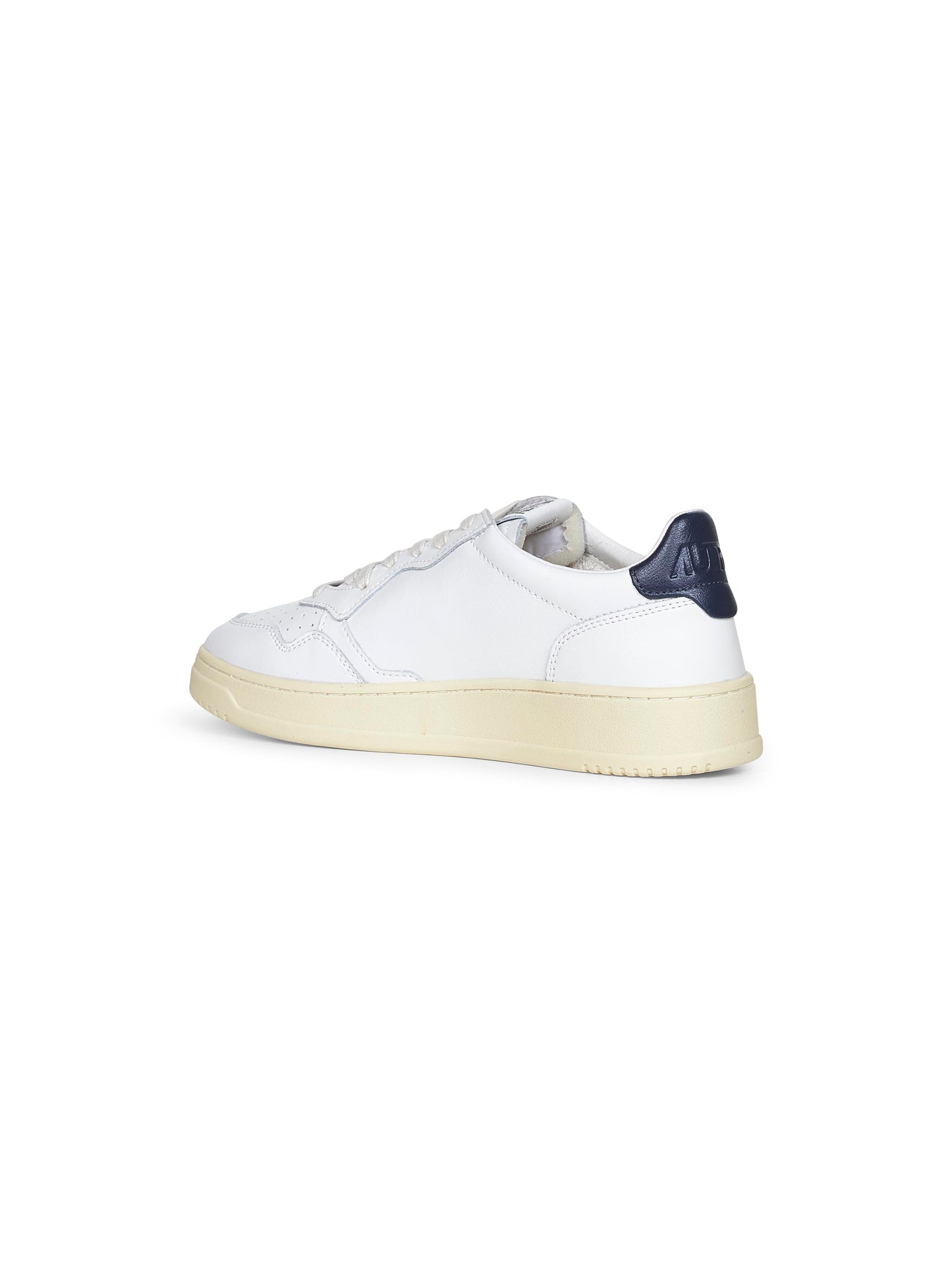 White leather Medalist Low sneakers