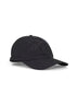 Black nylon baseball cap