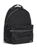 Black Nylon Metal backpack