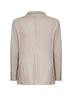 Giacca in jersey di cashmere beige