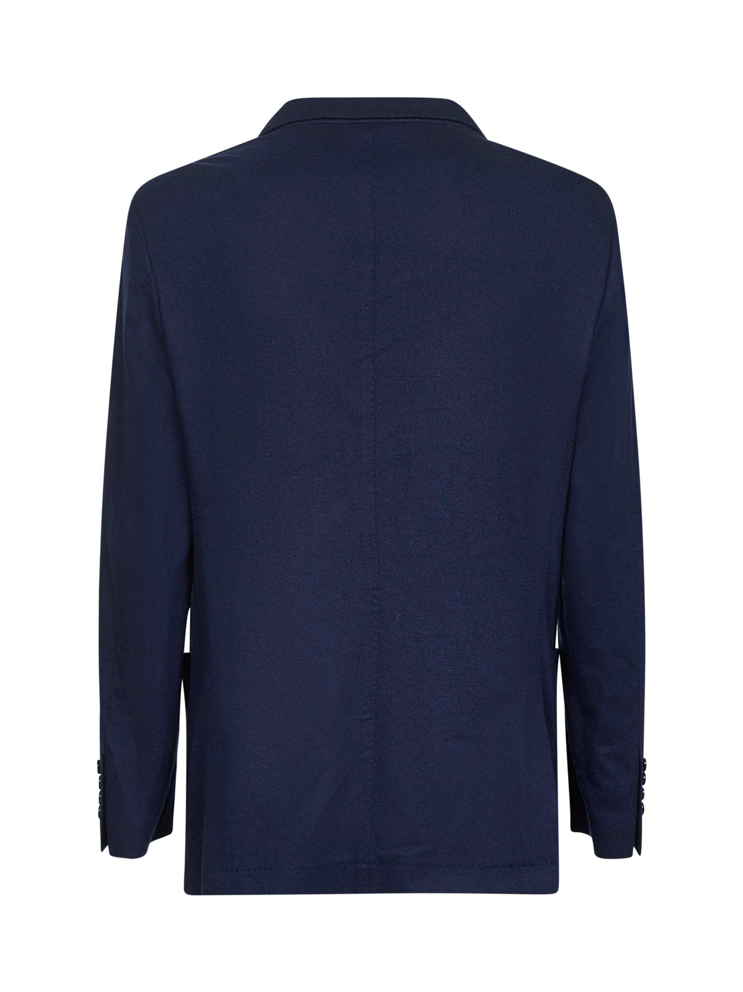 Blue cashmere jersey blazer